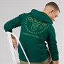 adidas Originals Mens Graphic Hoodie Collegiate Green