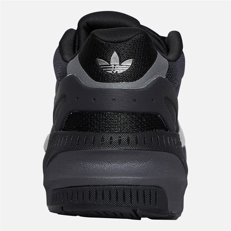 adidas Originals Junior Boys ZX RS Trainers Core Black/Silver Metallic/Carbon