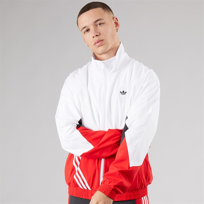 adidas Originals Mens Warm-Up Track Top Better Scarlet