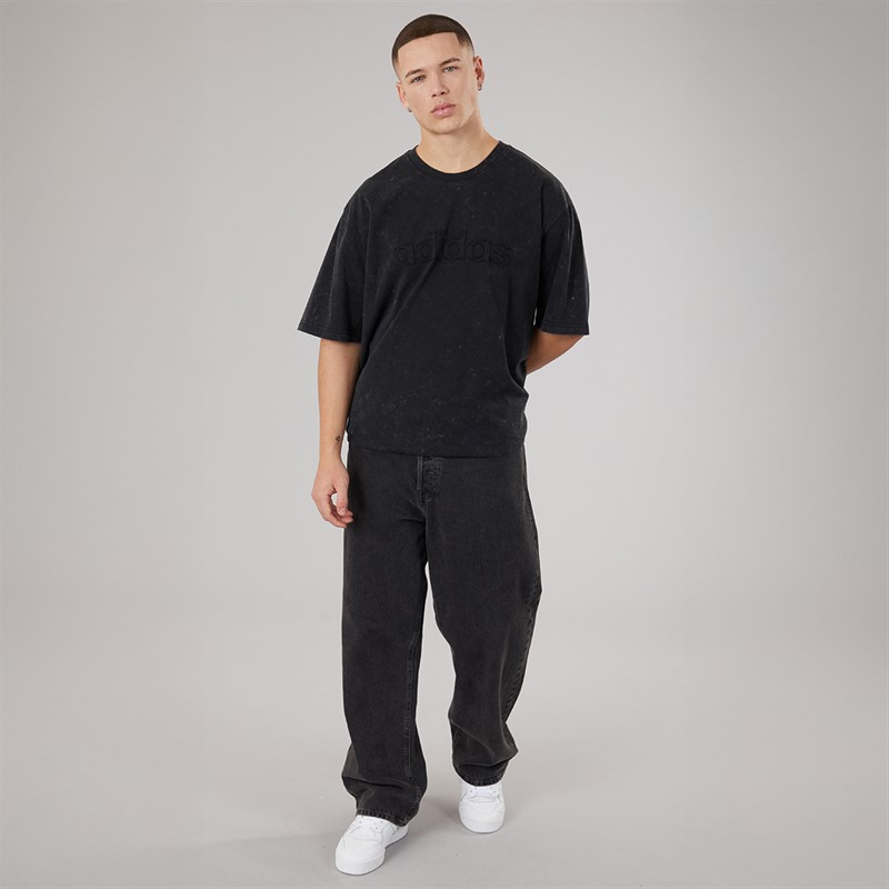 adidas Originals Mens Washed T-Shirt Black