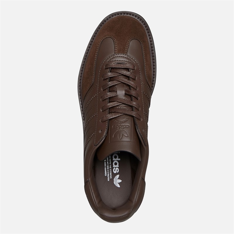 adidas Originals Gazelle Indoor Made In Italy Trainers Brown/Brown/Dark Brown