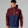 adidas Originals Mens Woven Track Half-Zip Windbreaker Jacket Shadow Red