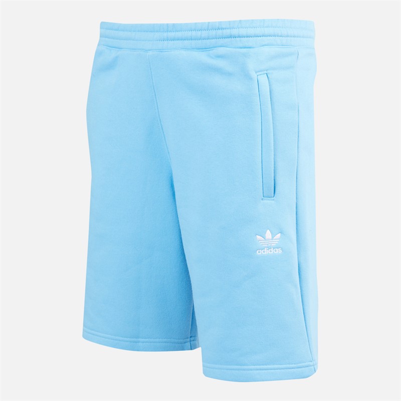 adidas Originals Herren Trefoil Essentials Shorts Semi Blue Burst