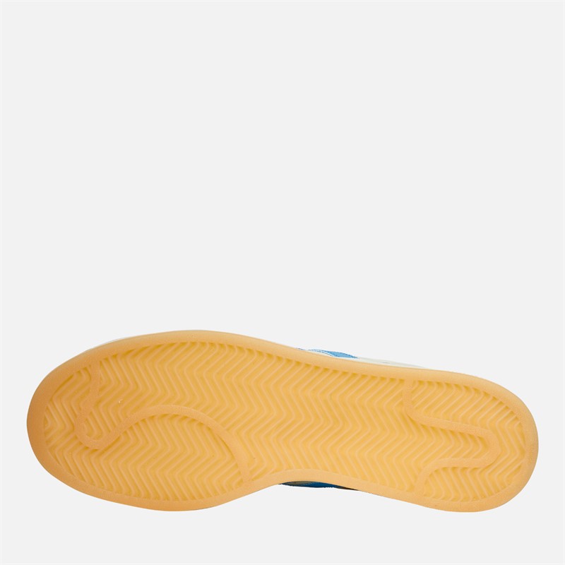 adidas Originals Herren Superstar Messi Turnschuhe Cream White/Semi Blue Burst/Gold Metallic