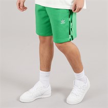 adidas Originals Mens Graphics Camo 3-Stripes Sweat Shorts Semi Screaming Green