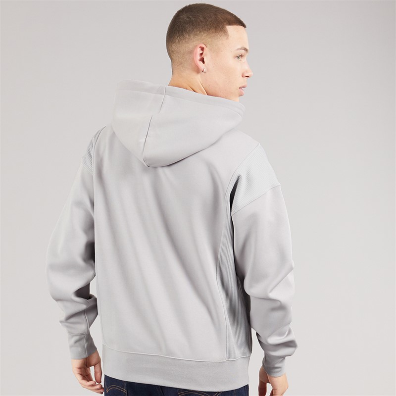 adidas Originals Mens Adventure Hoodie Grey Two