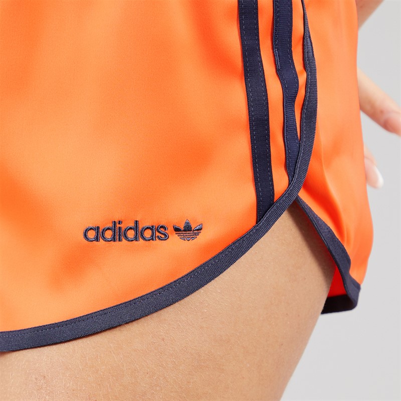 adidas Originals Womens Sprinter Shorts Semi Solar Orange