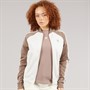 adidas Originals Womens Adicolour Classics Superstar Track Jacket Wonder White/Trace Brown