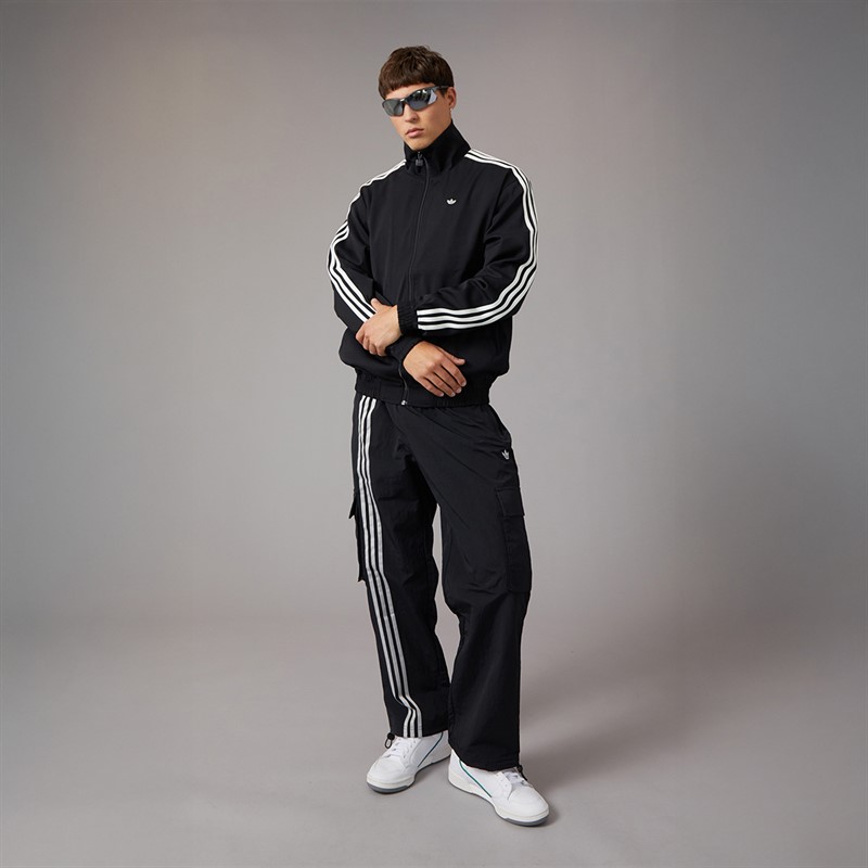 adidas Originals Mens Premium Firebird Track Top Black