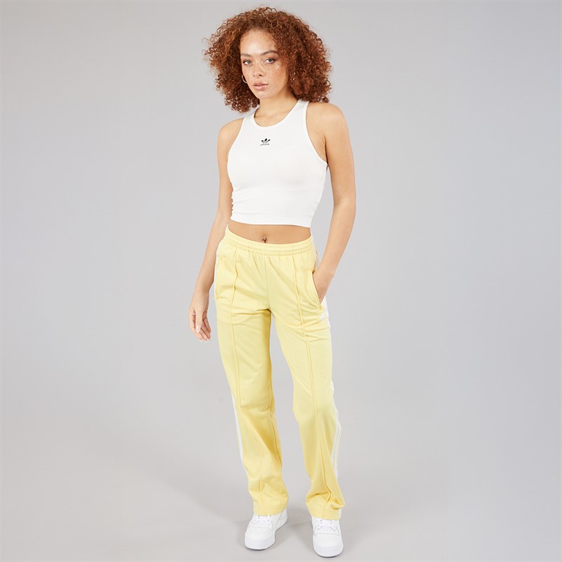 adidas Originals Womens Adicolor Classics Firebird Track Pants Powder Yellow
