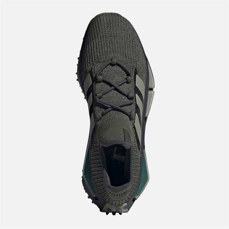 adidas Originals Mens NMD_S1 Trainers Focus Olive/Silver Pebble/Carbon