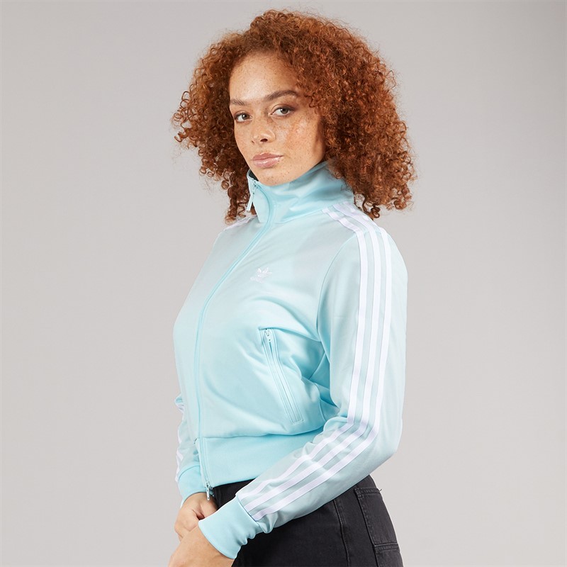 adidas Originals Womens Adicolour Classic Firebird Track Jacket Almost Blue