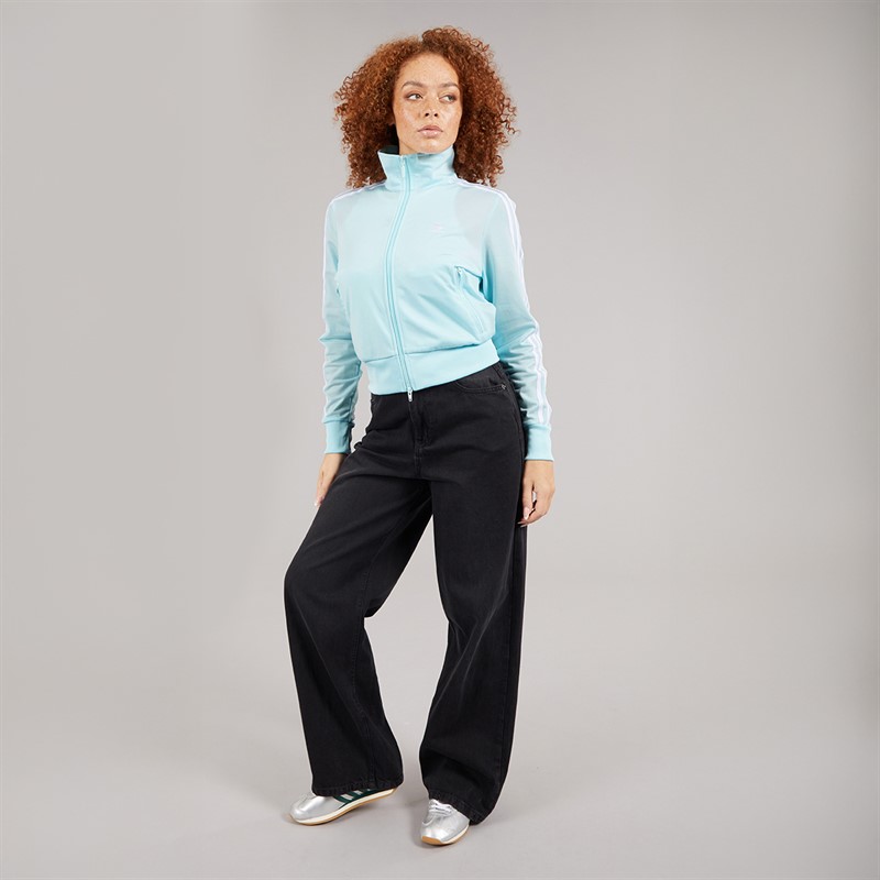 adidas Originals Womens Adicolour Classic Firebird Track Jacket Almost Blue