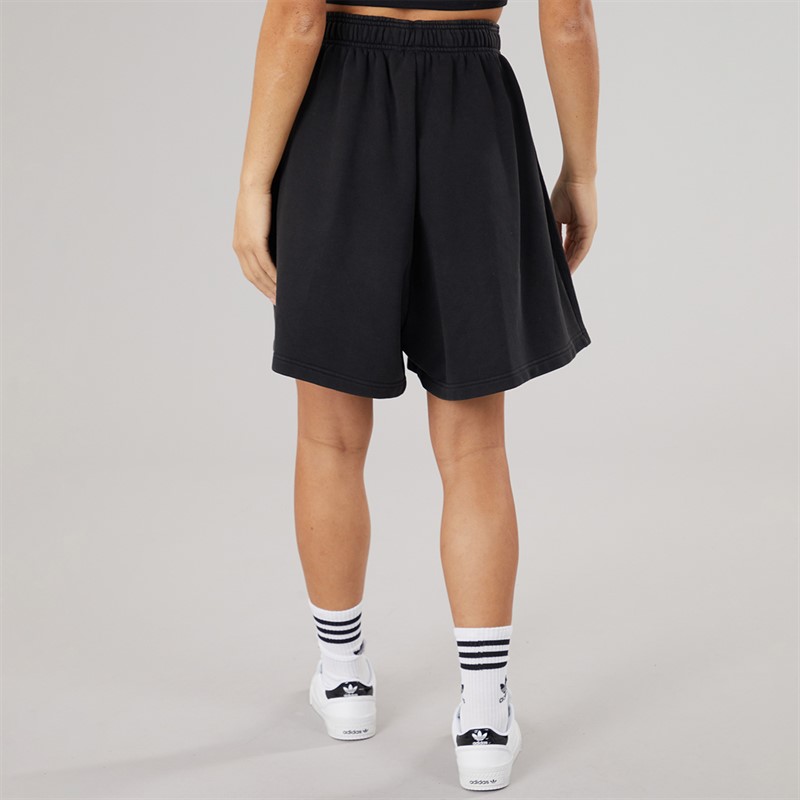 adidas Originals Womens Premium Essentials Sweat Shorts Black