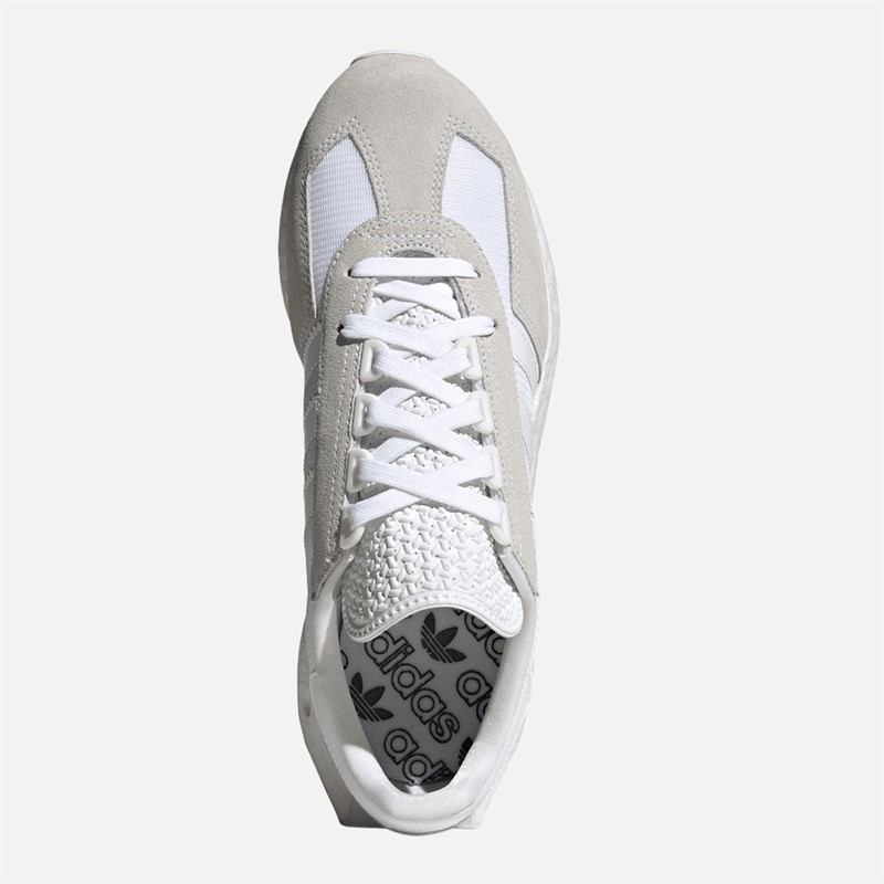 adidas Originals Mens Retropy E5 Trainers Cloud White/Crystal White/Core White