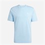 adidas Originals Herren Trefoil Essentials T Shirt Clear Sky