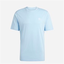 adidas Originals Herren Trefoil Essentials T Shirt Clear Sky
