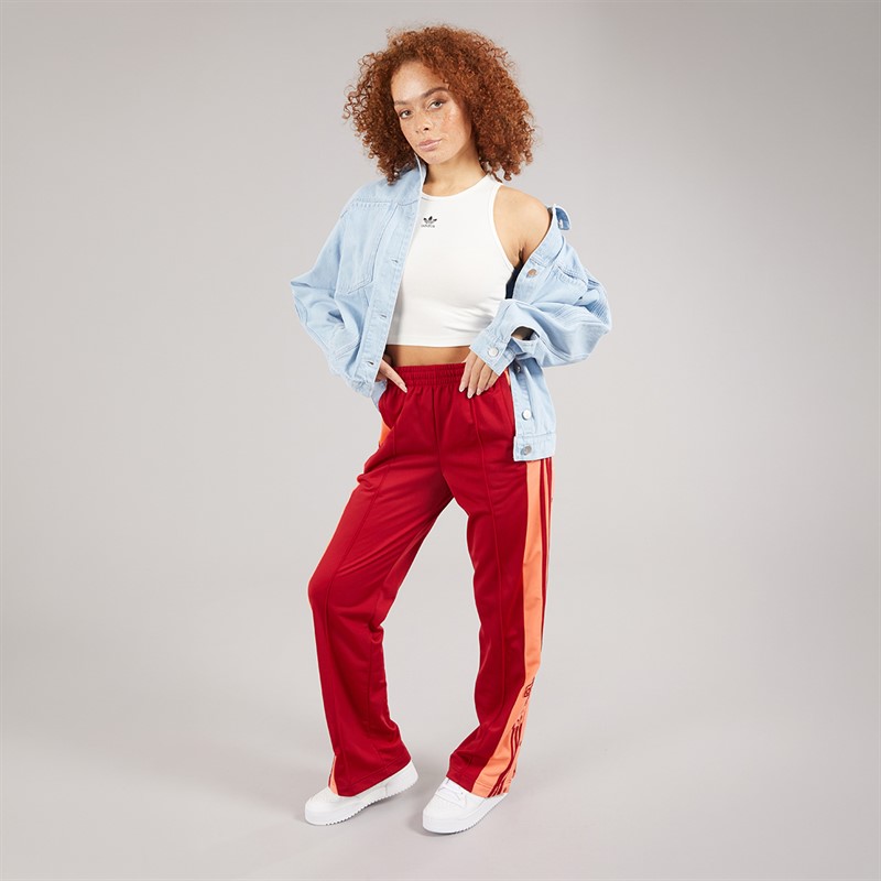 adidas Originals Womens Adibreak Track Pants Team Victory Red/Semi Coral