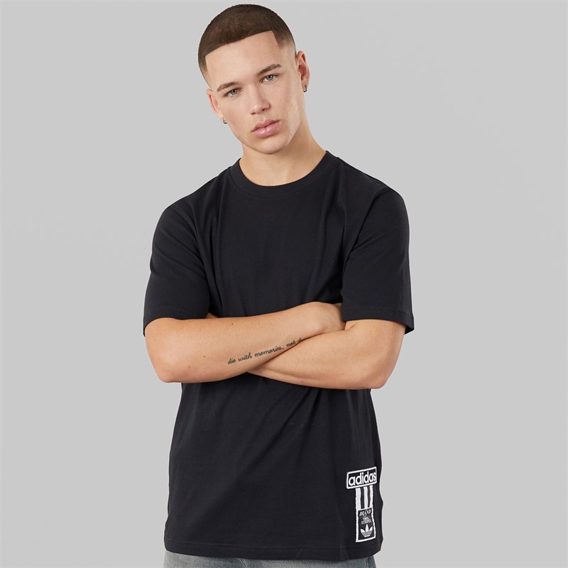 adidas Originals Mens Adibreak T-Shirt Black