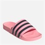 adidas Originals Mens Adilette Sliders Glow Pink/Aurora Black/Glow Pink