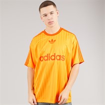 adidas Originals Mens Aditcolor Poly T-Shirt Real Gold