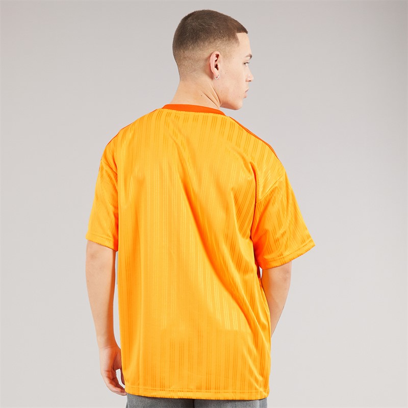 adidas Originals Mens Aditcolor Poly T-Shirt Real Gold