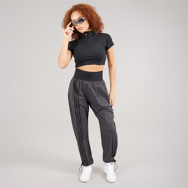 adidas Originals Womens Waistband Joggers Black