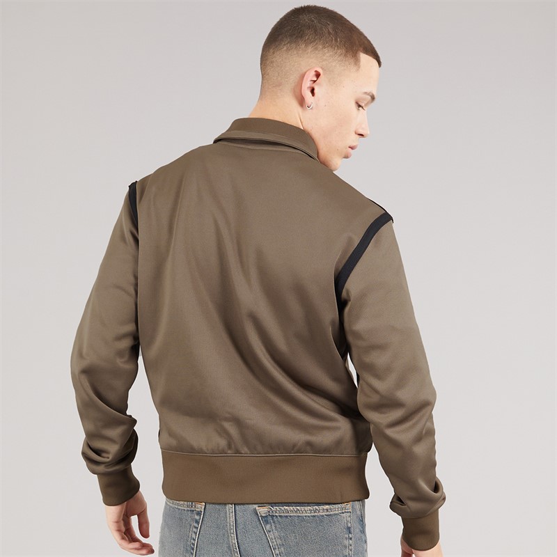 adidas Originals Mens Premium Track Top Earth Strata