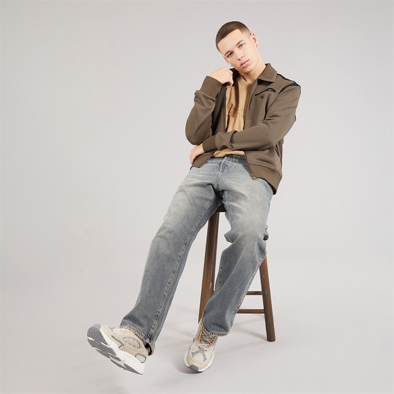 adidas Originals Mens Premium Track Top Earth Strata