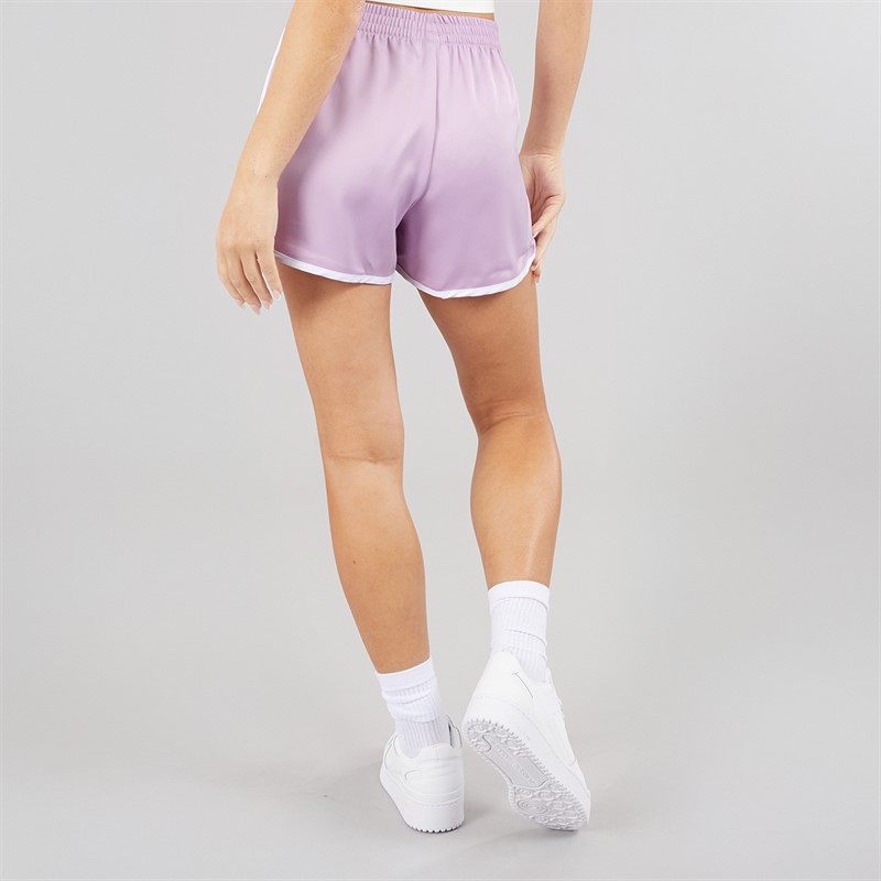 adidas Originals Womens Adicolour 3-Stripes Sprinter Shorts Light Orchid