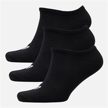 adidas Originals Herre Trefoil Tre Pak Ingen Vis Sokker Sort/Hvid