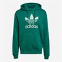 adidas Originals Mens Adicolour Classics Trefoil Hoodie Collegiate Green