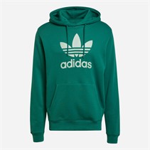 adidas Originals Mens Adicolour Classics Trefoil Hoodie Collegiate Green