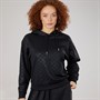 adidas Originals Womens Logo AOP Hoodie Black