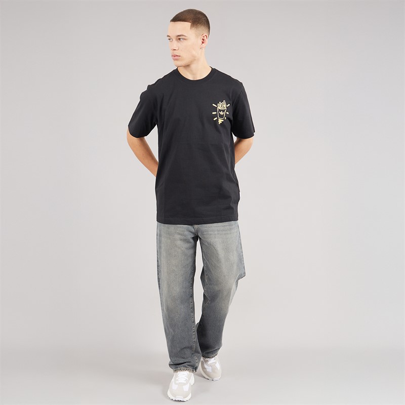 adidas Originals Mens Back Graphic T-Shirt Black