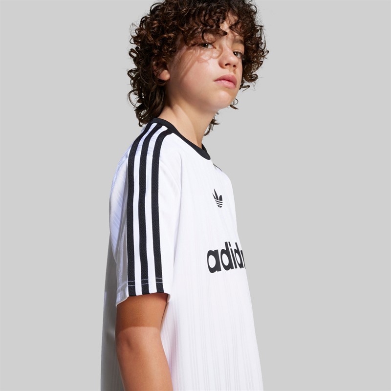 adidas Originals Junior Jungs Adicolor T Shirt Weiß