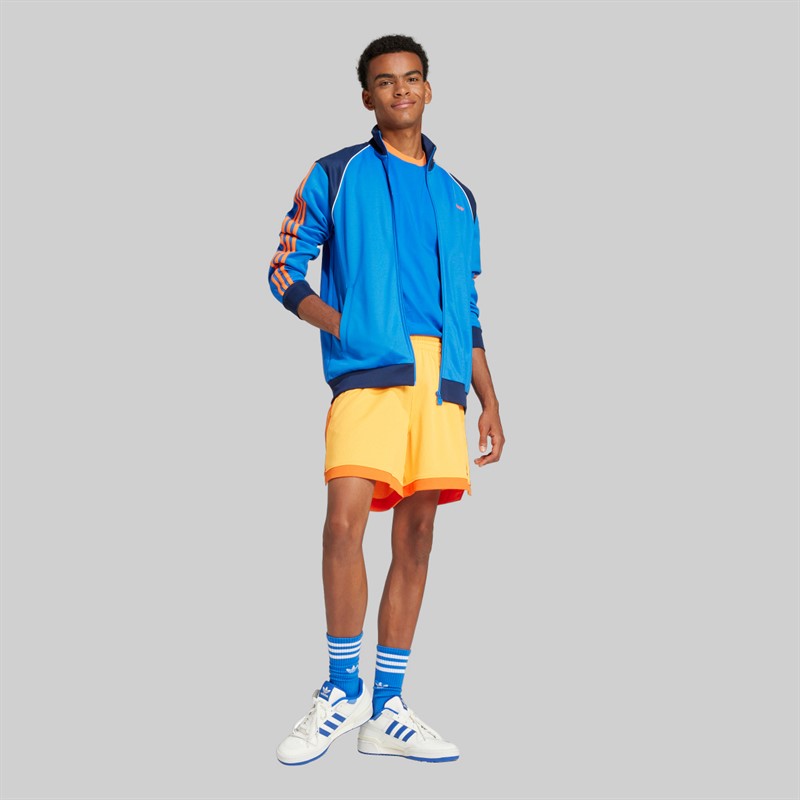 adidas Originals Herren Lochmuster Shorts Real Gold