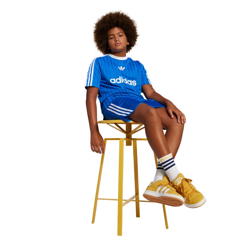 adidas Originals Junior Junge Adicolour T Shirt Blau