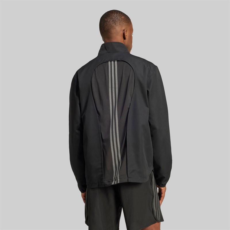 adidas Originals Herren Mode Archiv Ausschnitt Jacke Schwarz