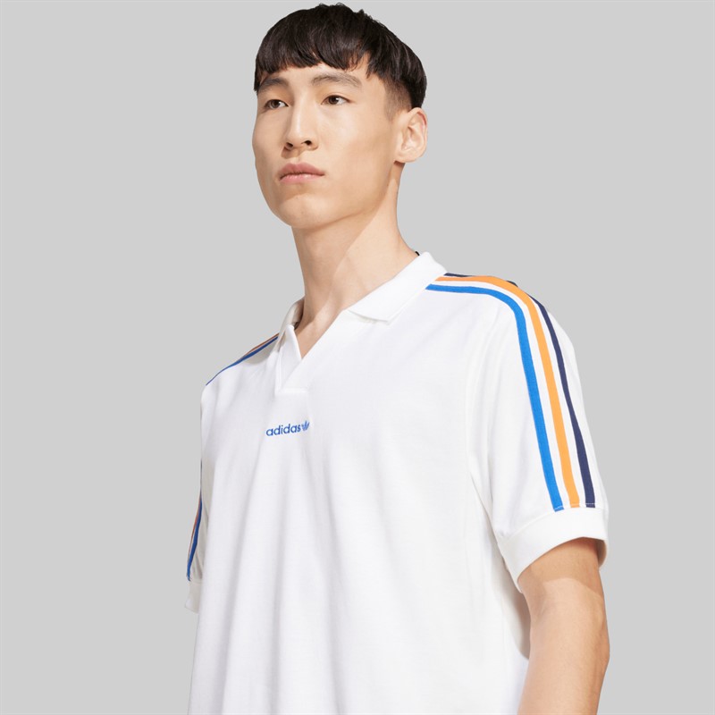 adidas Originals koszulka polo dla niego kolor Biały
