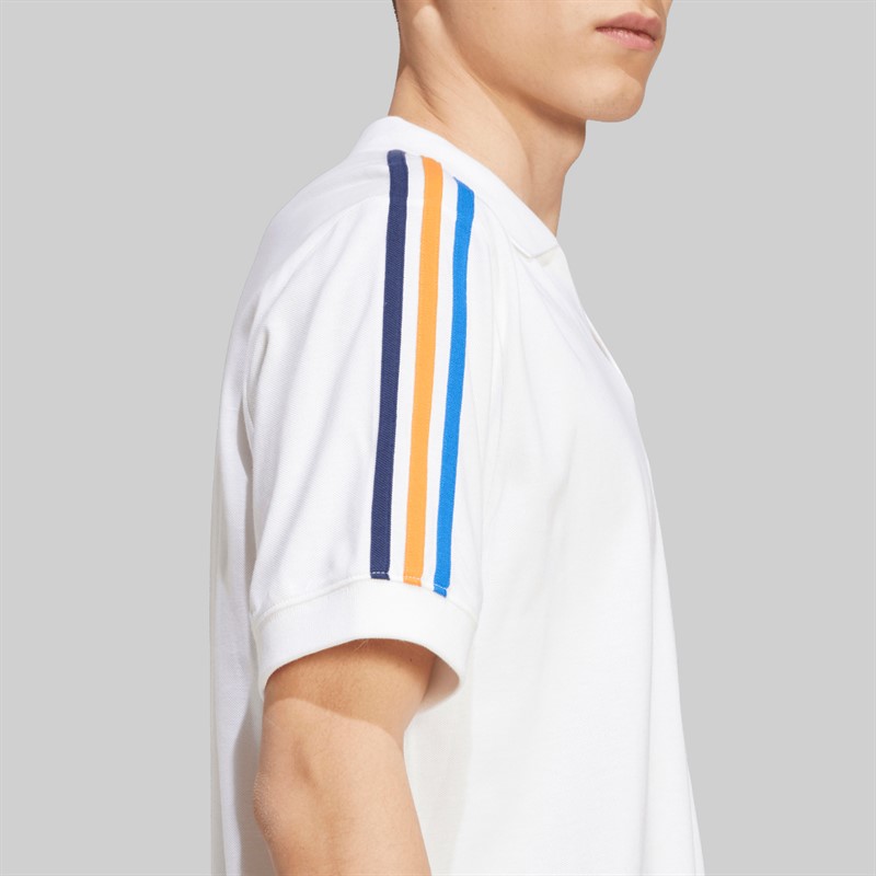 adidas Originals koszulka polo dla niego kolor Biały