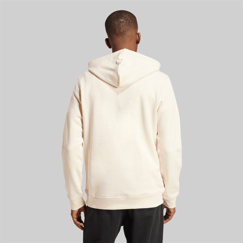 adidas Originals Trefoil Essentials French Terry bluza z kapturem dla niego kolor Wonder White