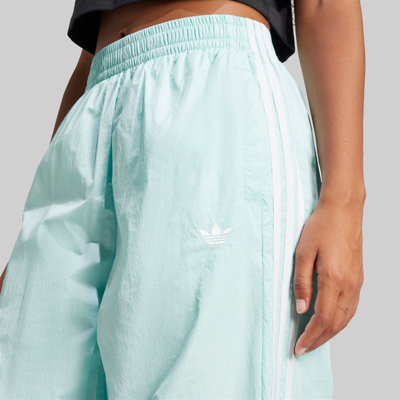 adidas Originals Spodnie dresowe oversize Adicolour Teamgeist dla niej kolor Semi Flash Aqua