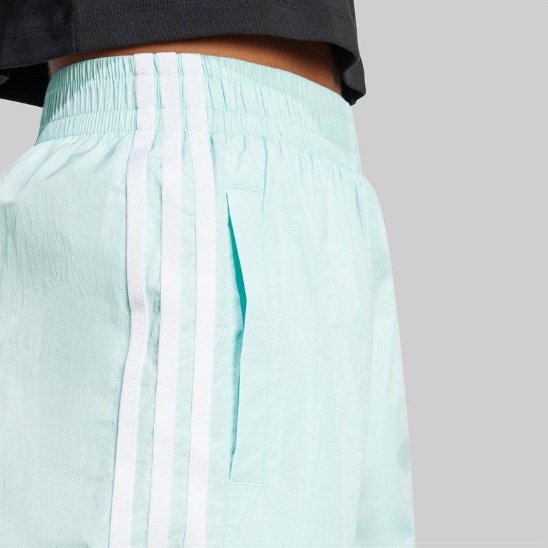 adidas Originals Spodnie dresowe oversize Adicolour Teamgeist dla niej kolor Semi Flash Aqua