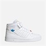 adidas Originals Junior Junge Forum Mid Sneaker Cloud White/Rot/Bright Blue