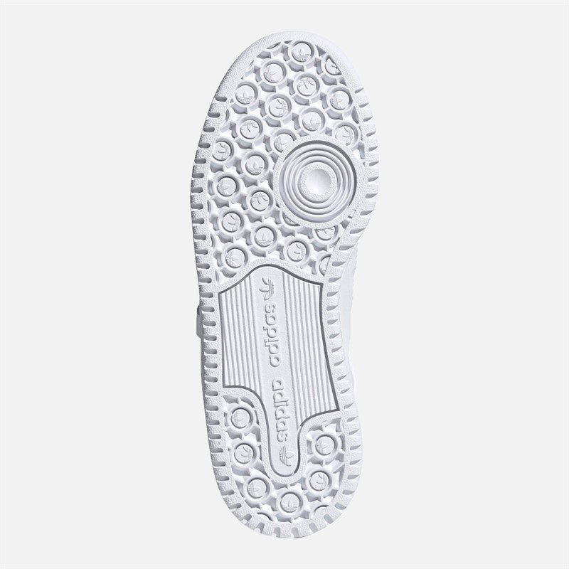 adidas Originals Junior Junge Forum Mid Sneaker Cloud White/Rot/Bright Blue