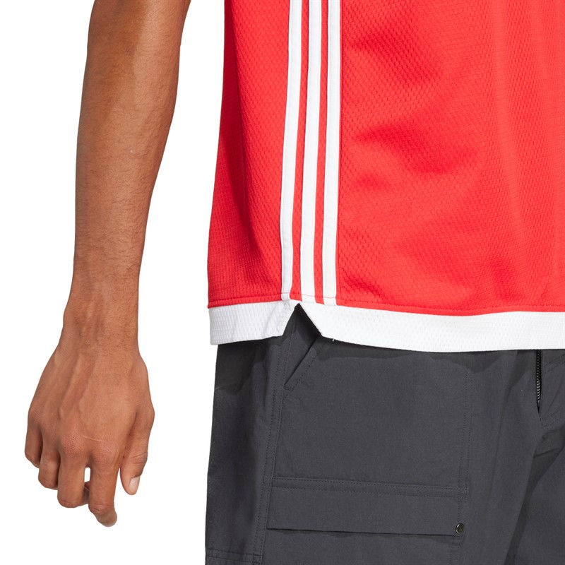 adidas Originals Herren Adicolor Mock Eyelet Weste Real Gold