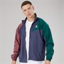 adidas Originals Herren Adicolour Colorblock Trainingsjacke Shadow Navy/Crimson/Grün