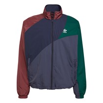 adidas Originals Adicolour kolorowy kurtka treningowa dla niego kolor Shadow Navy/Crimson/Zielony