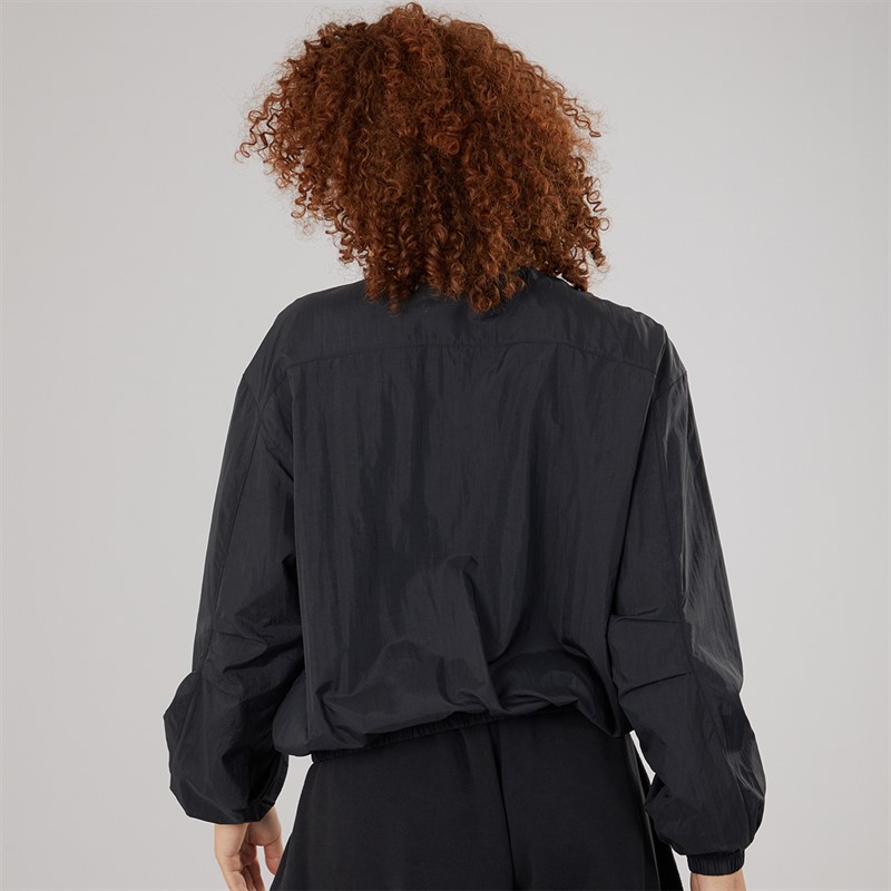 adidas Originals Kurtka wiatrówka nylonowa dla niej kolor Czarny